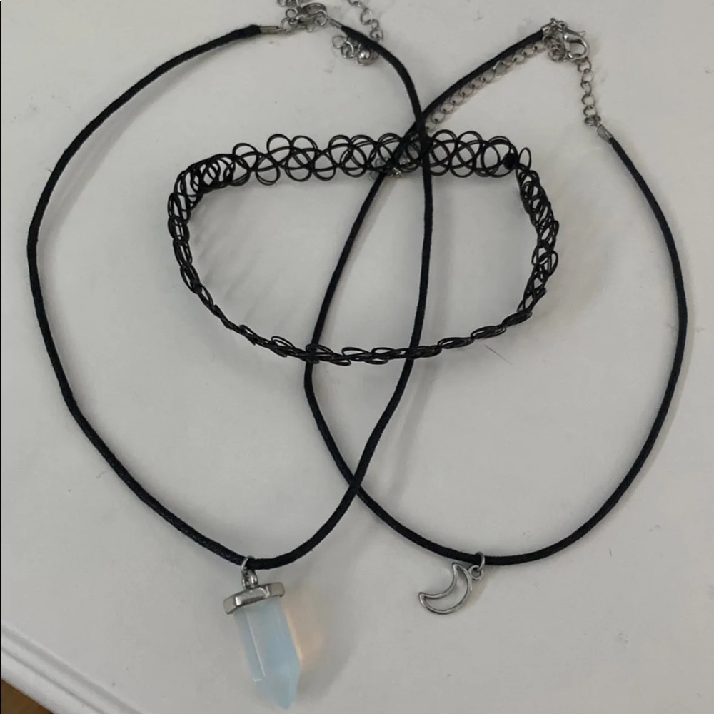 3 Choker Necklaces